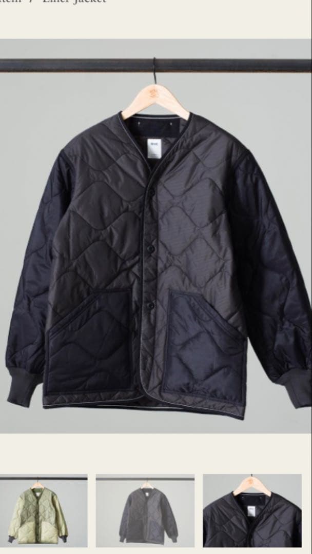 ロンハーマン　キルティングライナージャケット　sサイズ