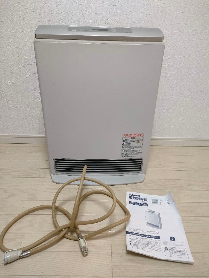 美品　リンナイ　空気清浄機ガスファンヒーター　RC-T5801ACP　都市ガス用
