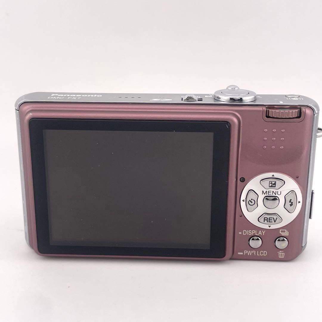 実写美⭕️美品【動作確認済】パナソニック LUMIX DMC-FX7 シルバー