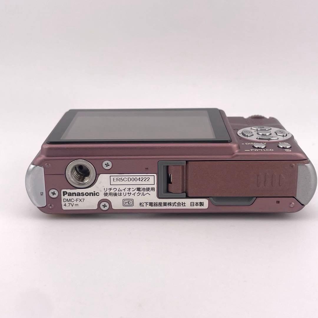 実写美⭕️美品【動作確認済】パナソニック LUMIX DMC-FX7 シルバー