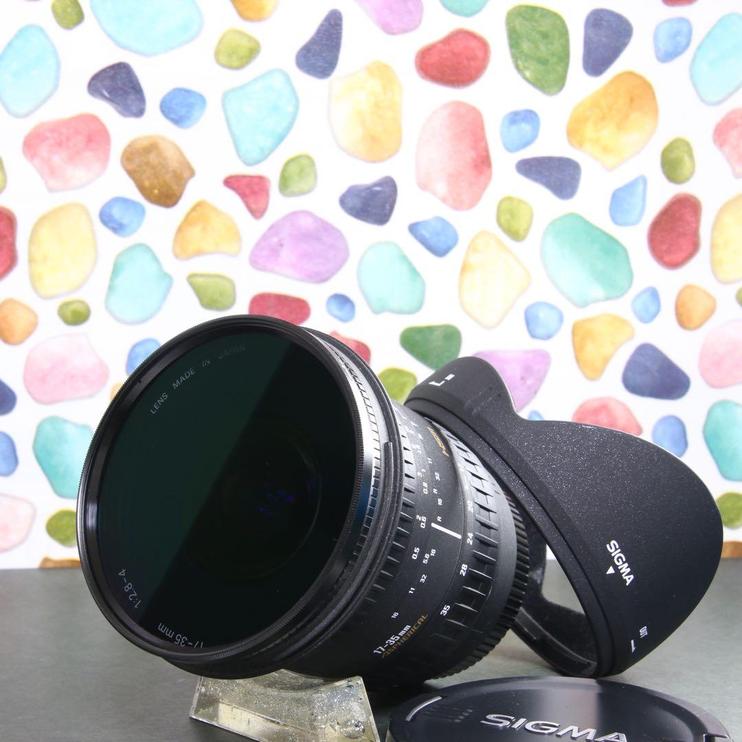 ♥︎◇フルセット♪ ◇超広角レンズ ◇SIGMA 17-35ｍｍ canon