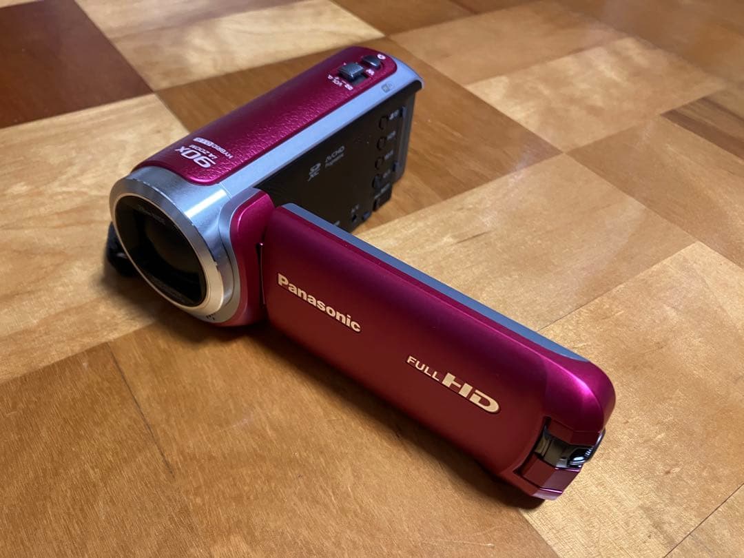 【ゆんす】Panasonic HC-W590M ピンク ビデオカメラ