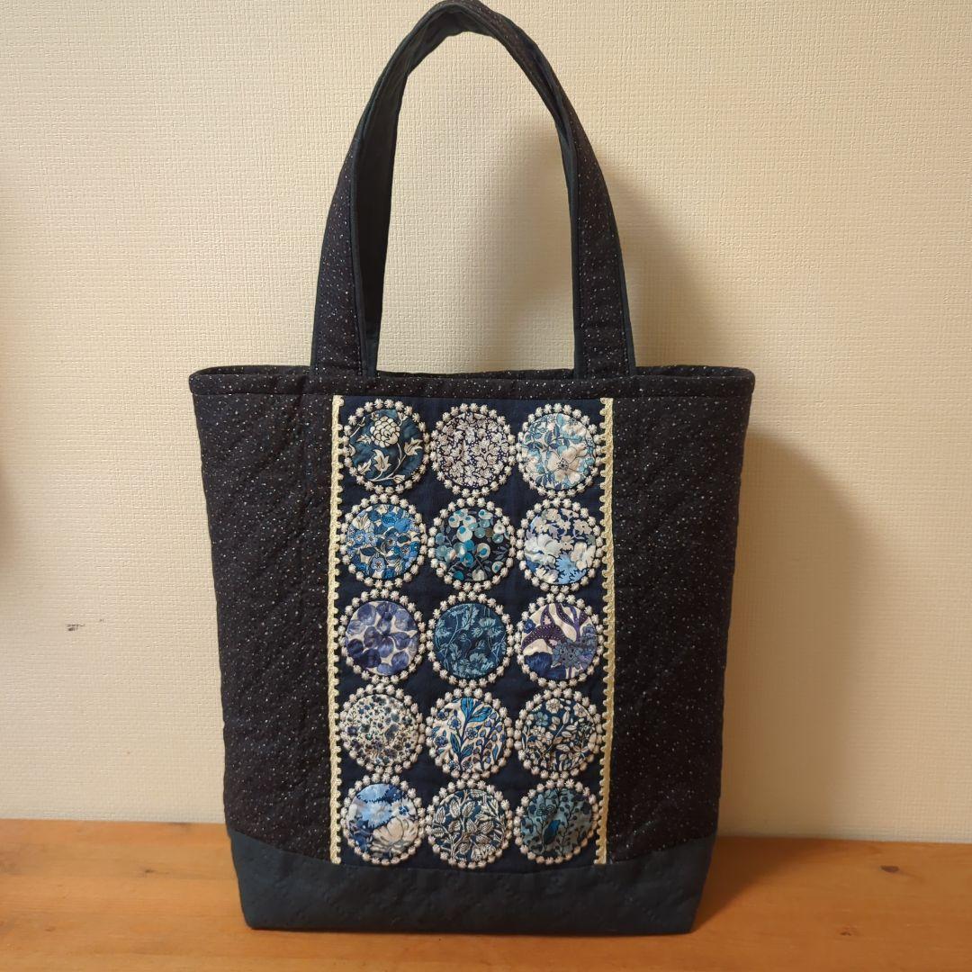 ✿リバティ✕パッチワーク✿　トートバッグ２点　かんちゃん様ご注文品