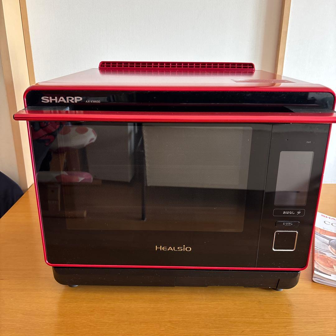 SHARP AX-XW600 オーブンレンジ 赤
