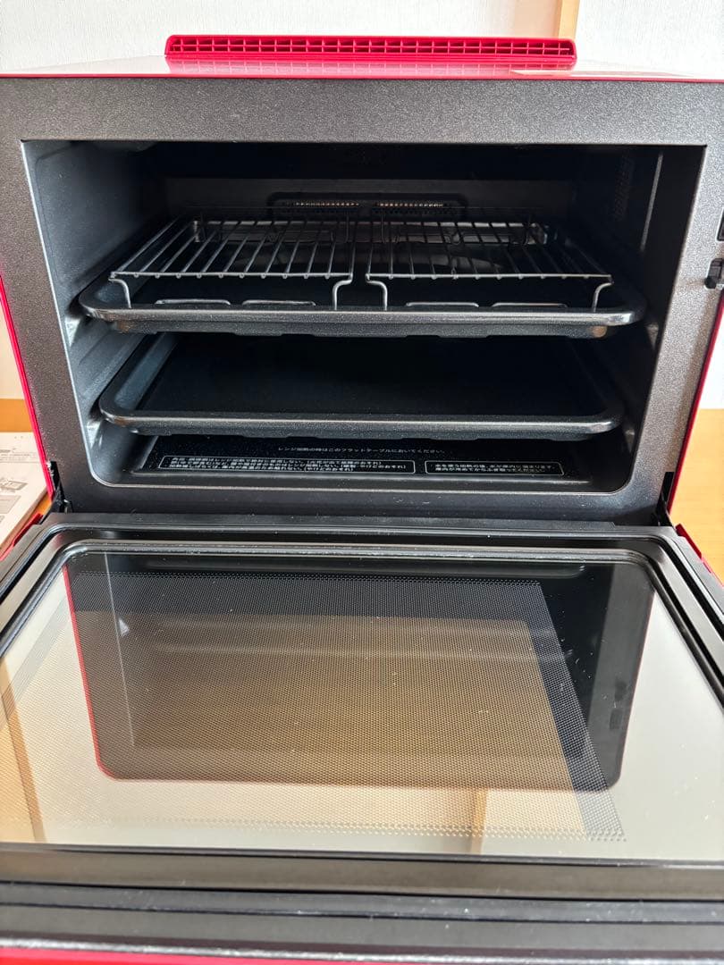 SHARP AX-XW600 オーブンレンジ 赤