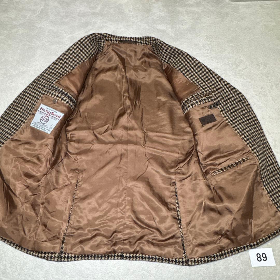 89 未使用　ル・シック　ハリスツイード　テーラードジャケット　AB4