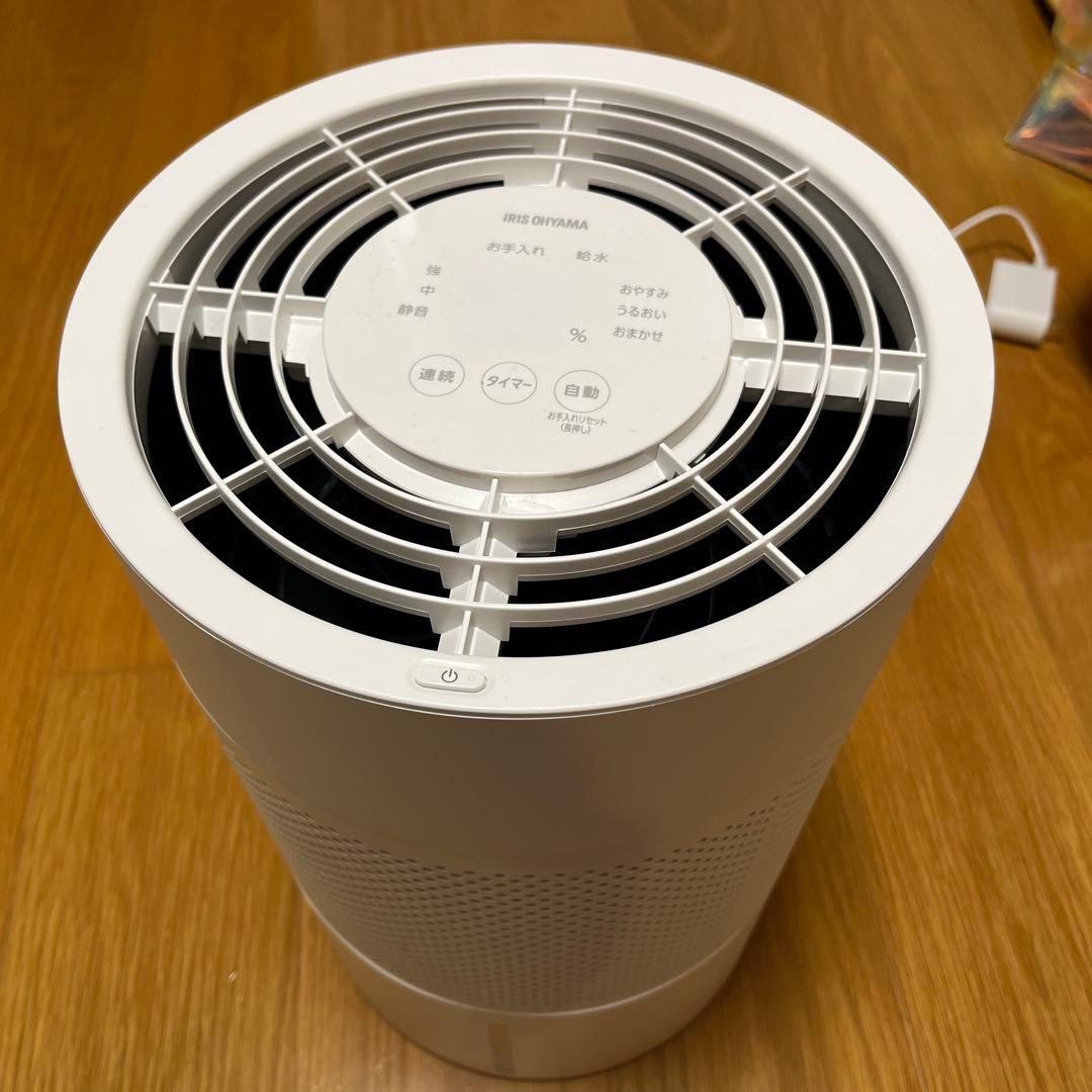IRIS OHYAMA 気化式加湿器　白　美品