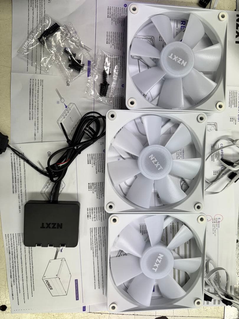 NZXT F120 RGB CORE 3個セット