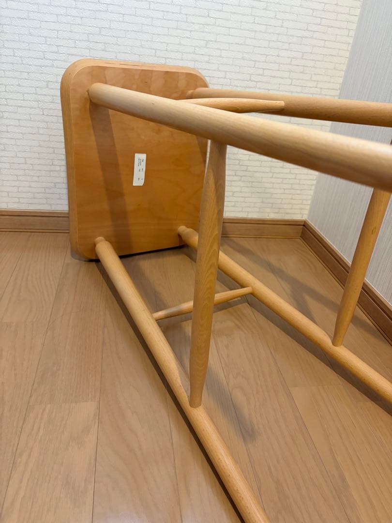 QUON クオン　スツール カウンターチェア ポーランド　木製 天然木