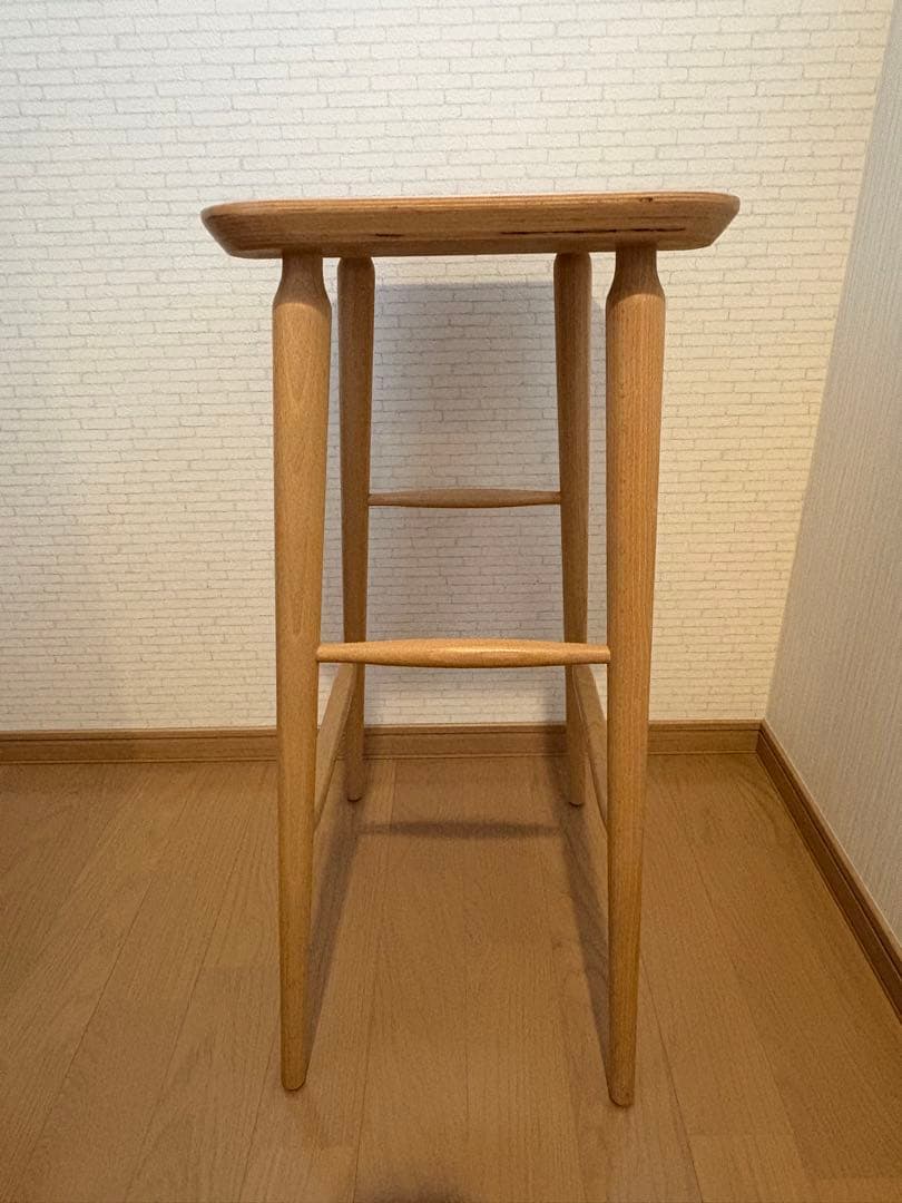 QUON クオン　スツール カウンターチェア ポーランド　木製 天然木