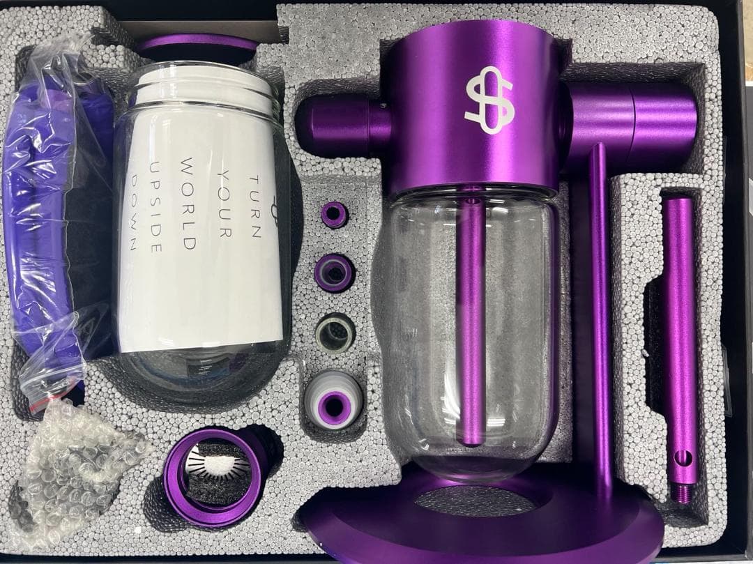 グラビティボング 　水たばこ　BIGサイズ　パープル