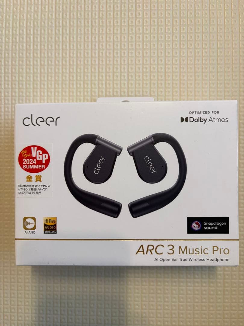 イヤホン cleer ARC 3 Music Pro