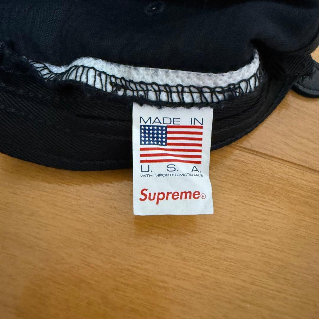 未使用 Supreme Corduroy Camp Cap ブラック 25aw