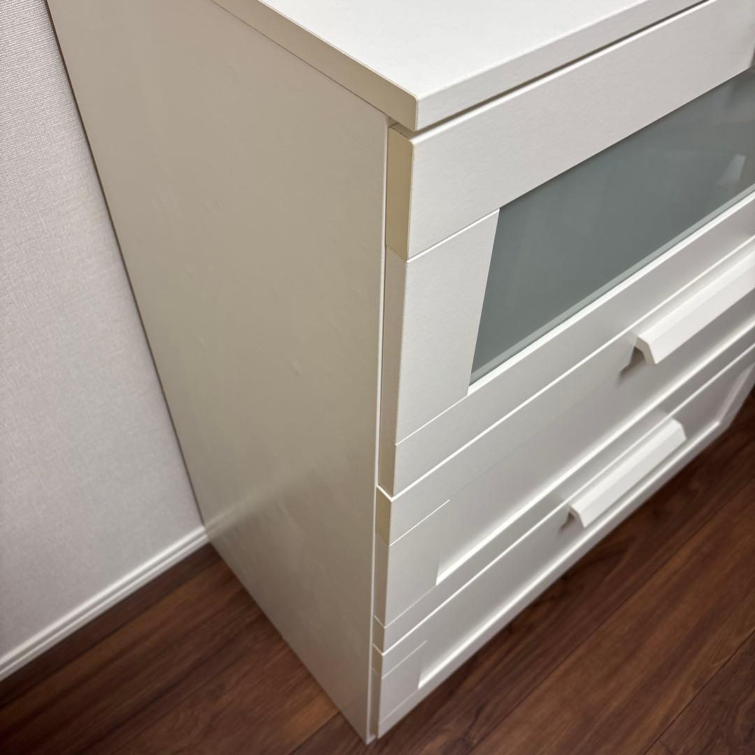 IKEA ブリムネス BRIMNES チェスト タンス 白