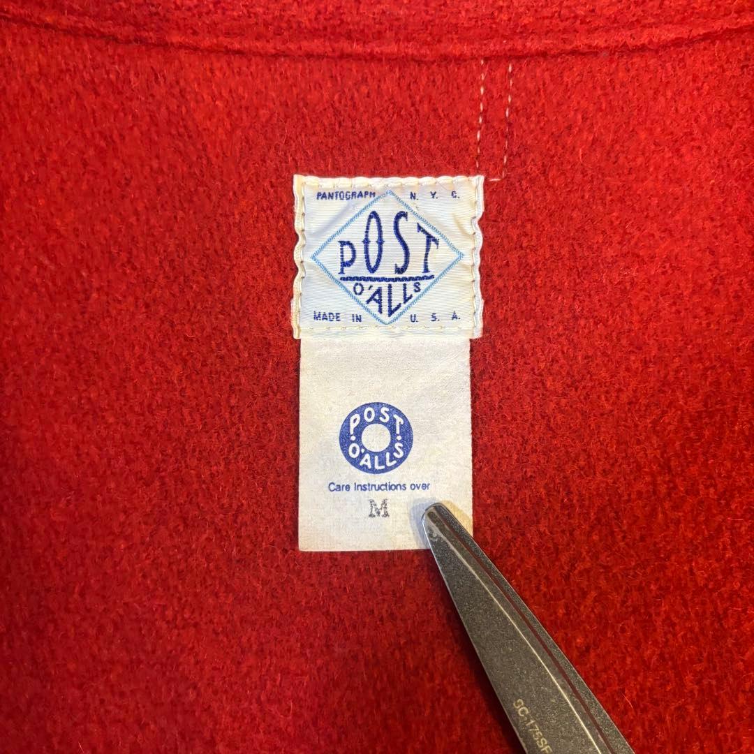 Post Overalls クルーザージャケット・ヘビーメルトン　O’Alls