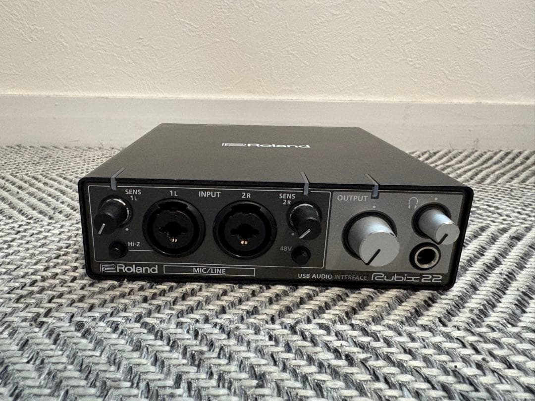 Roland Rubix 22 USBオーディオインターフェース