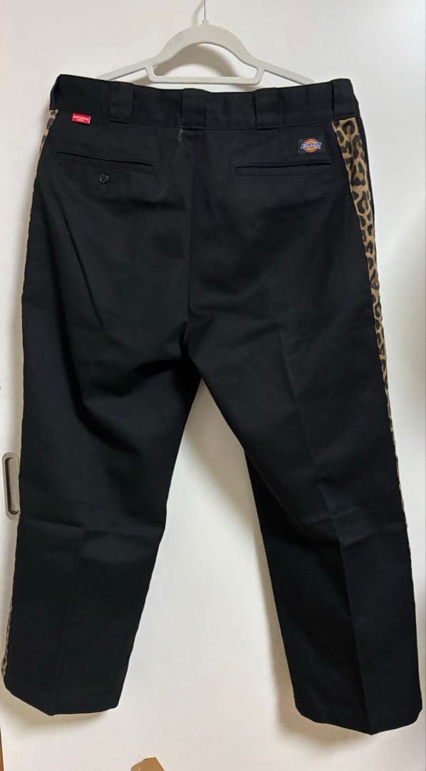 パンティドロッパー ディッキーズ コラボ ラインワークパンツ レオパード