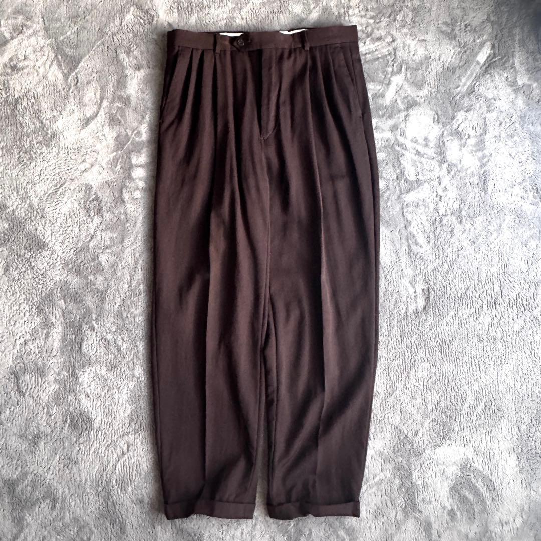 【美品】GIVENCHY ジバンシー 3タック スラックス