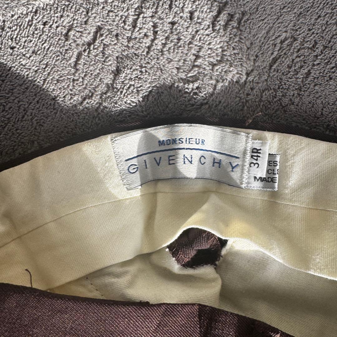 【美品】GIVENCHY ジバンシー 3タック スラックス