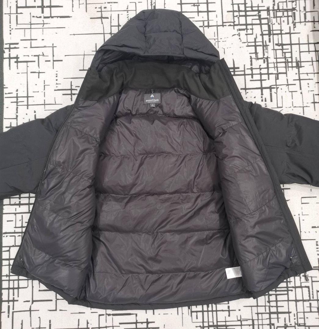 mont-bell パーマフロスト ダウン パーカ ジャケット 黒 L
