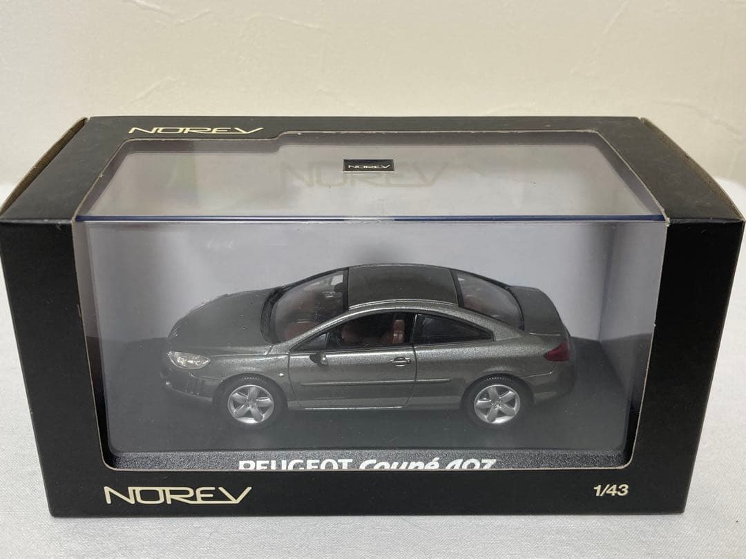 【さんざえ】プジョー407クーペ　ノレブ製1/43
