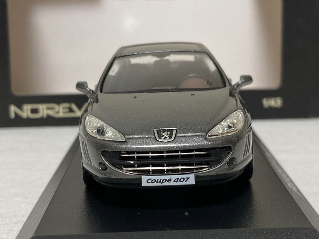 【さんざえ】プジョー407クーペ　ノレブ製1/43