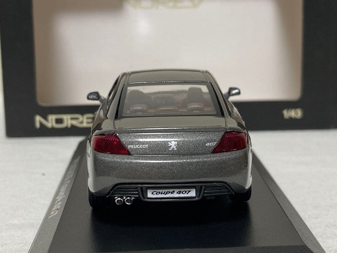 【さんざえ】プジョー407クーペ　ノレブ製1/43
