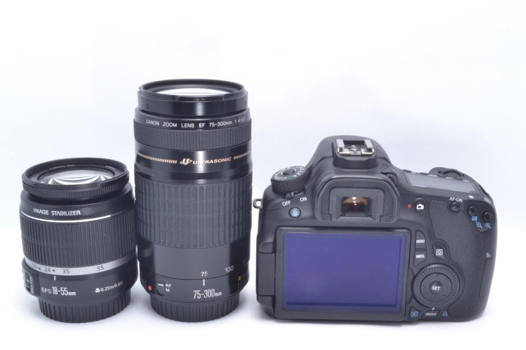 選べるおまけ✨Canon EOS60D✨ダブルズーム✨初期不良保証✨スマホ転送✨