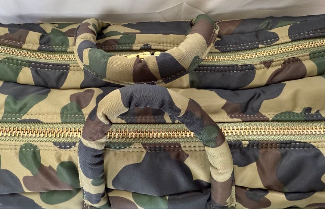 超 激レア 2WAY オーバーナイター バッグ大容量 PORTERコラボ 迷彩柄