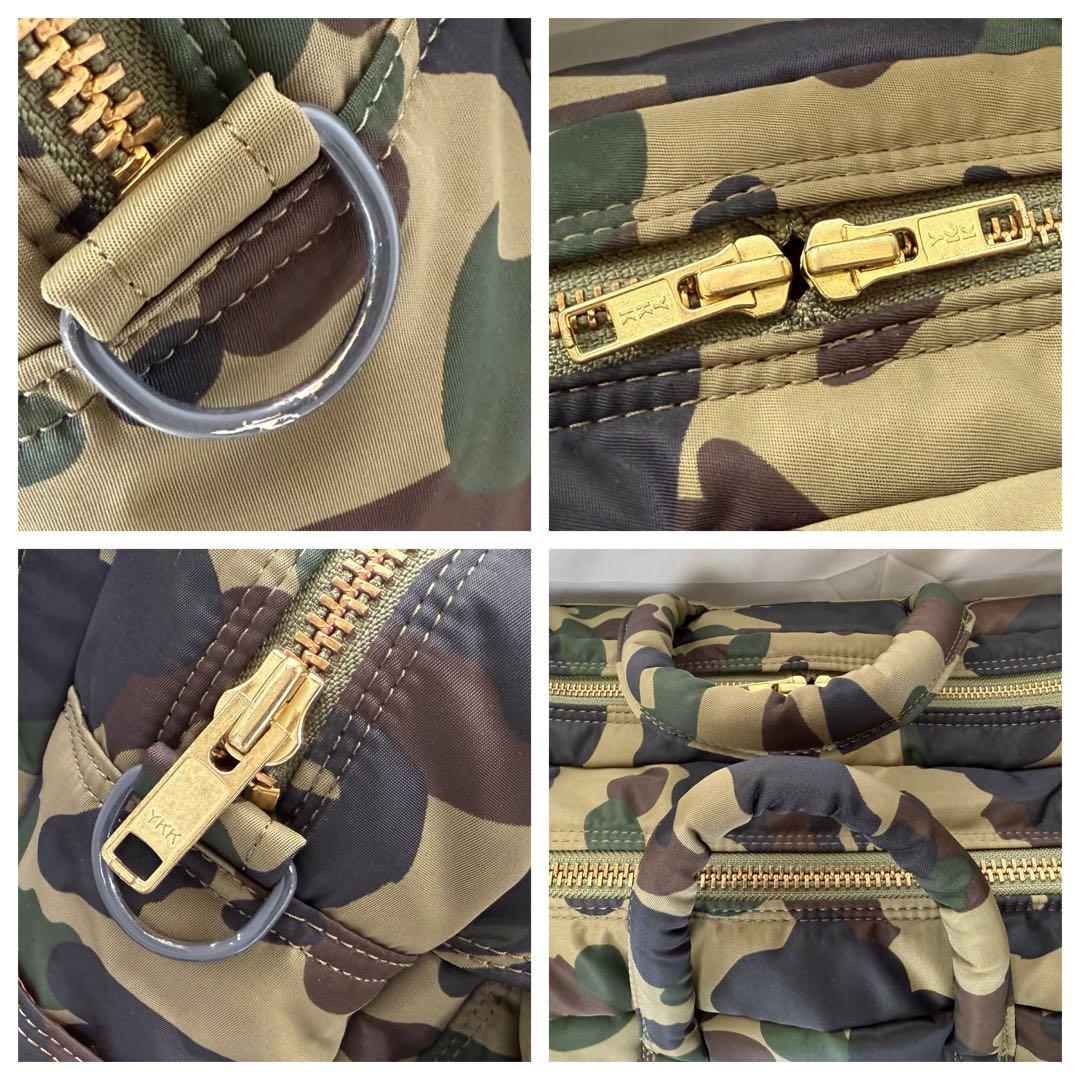 超 激レア 2WAY オーバーナイター バッグ大容量 PORTERコラボ 迷彩柄