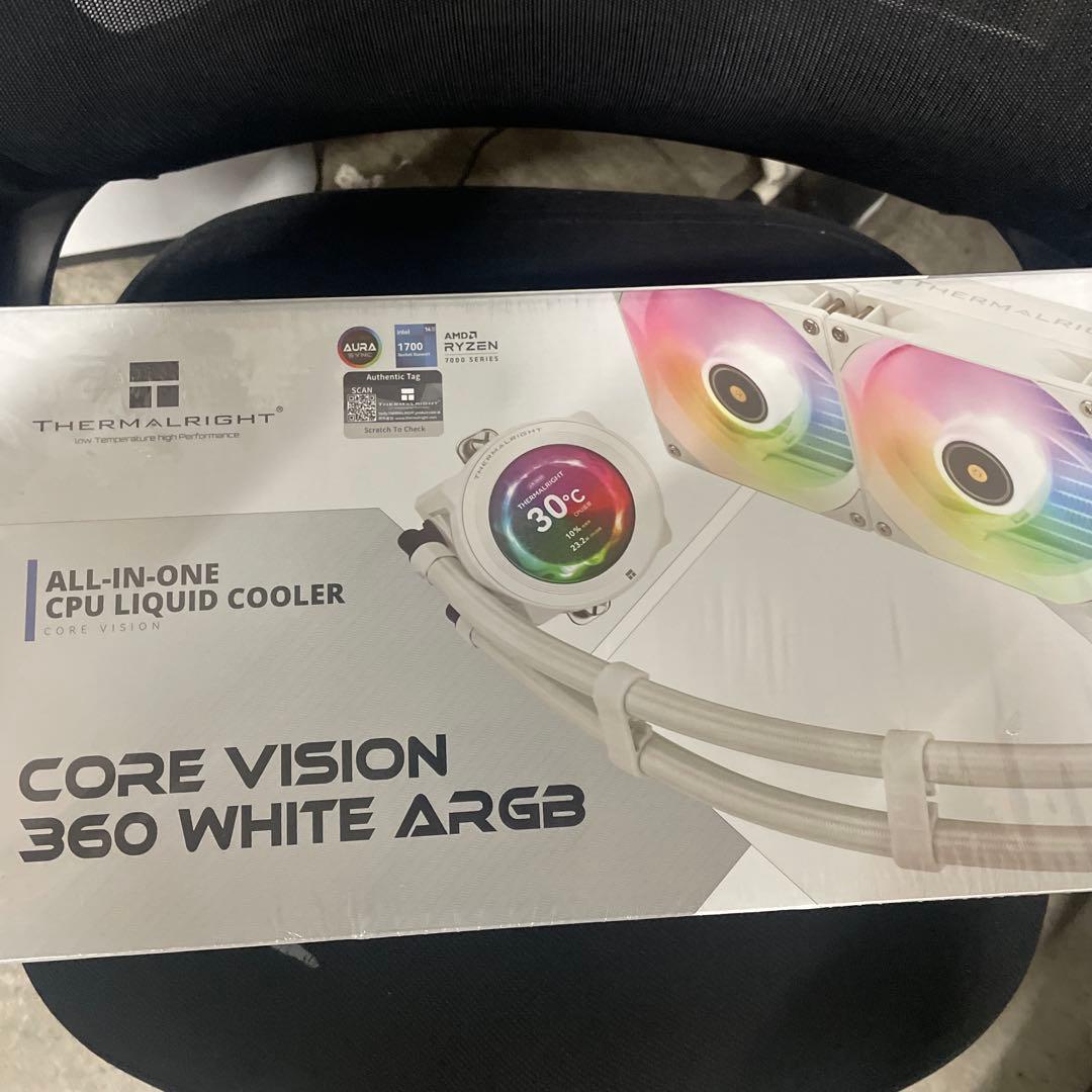 PC用ファン・クーラー Thermalright CORE VISION 360