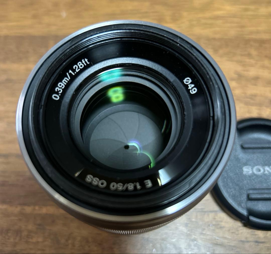 ソニー　SEL50F18 E 50mm F1.8 OSSシルバー