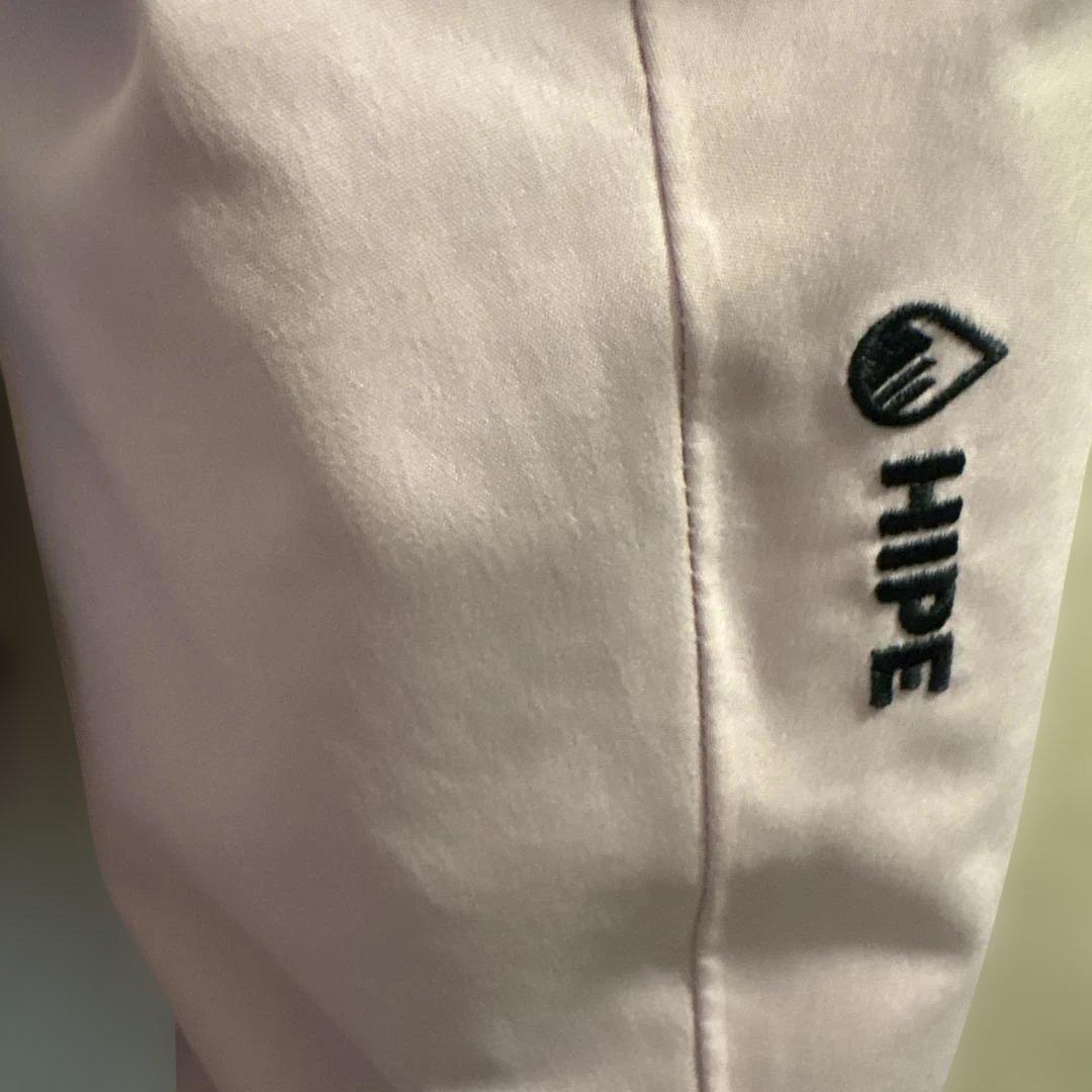 美品Peak Performance 薄ピンクフード付きスキーウェア