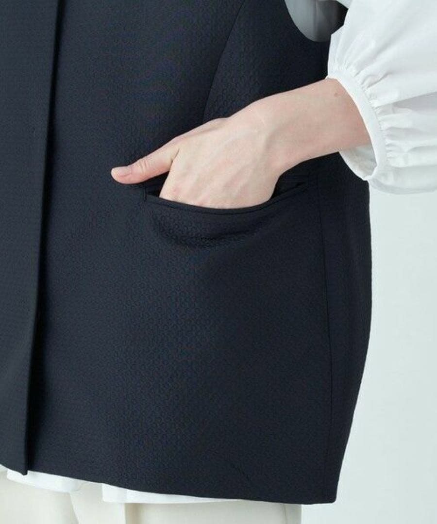 ★新品★ ピンドットマトラッセ コクーンジレ　トゥモローランド