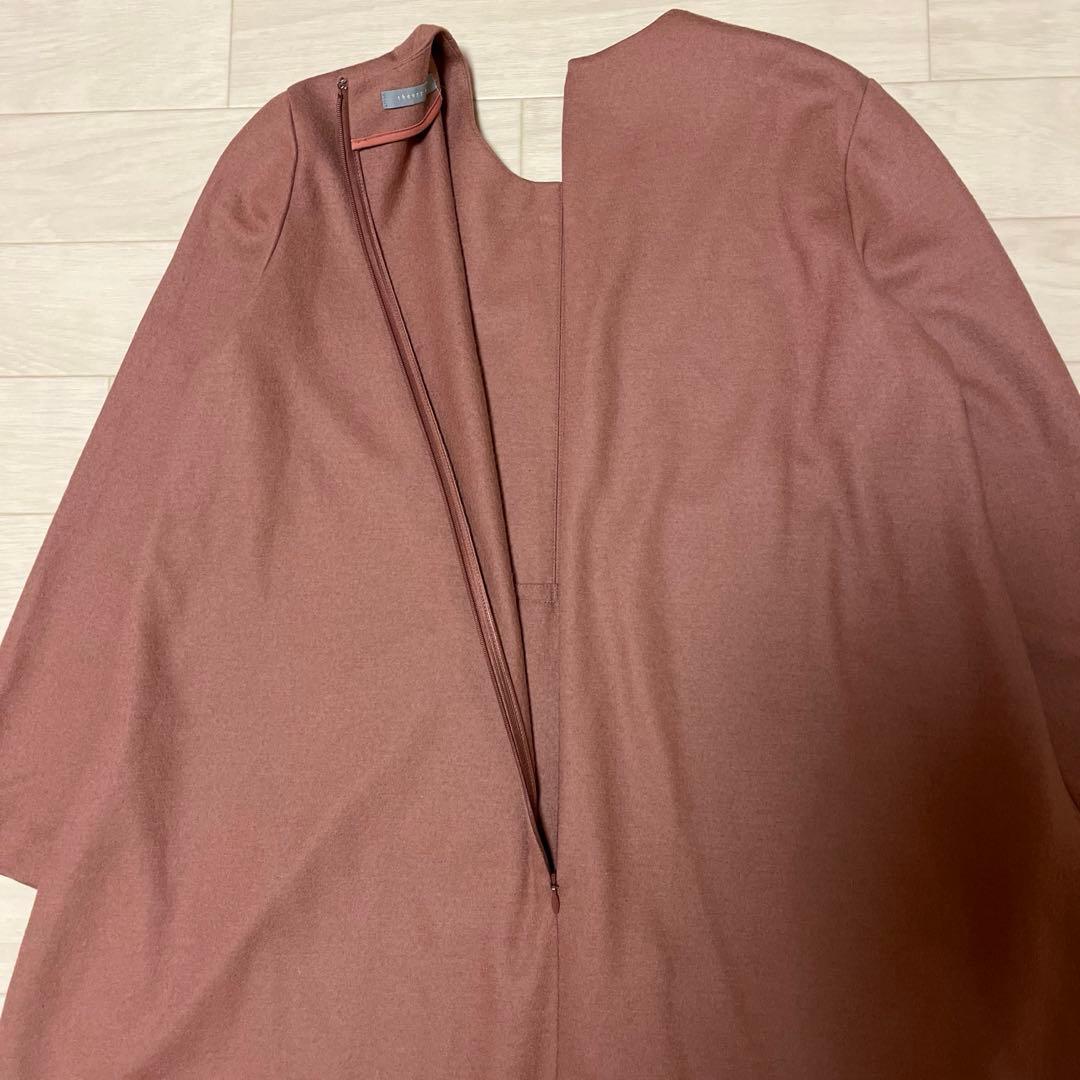 【最終価格】セオリーリュクス　ウールロングワンピース　定価62,000円