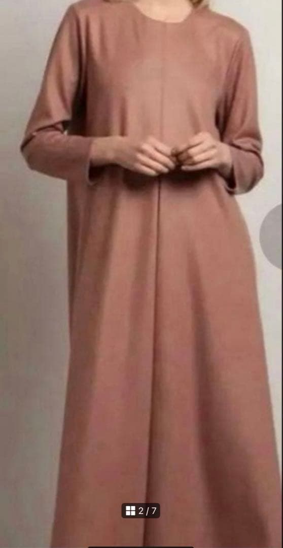 【最終価格】セオリーリュクス　ウールロングワンピース　定価62,000円