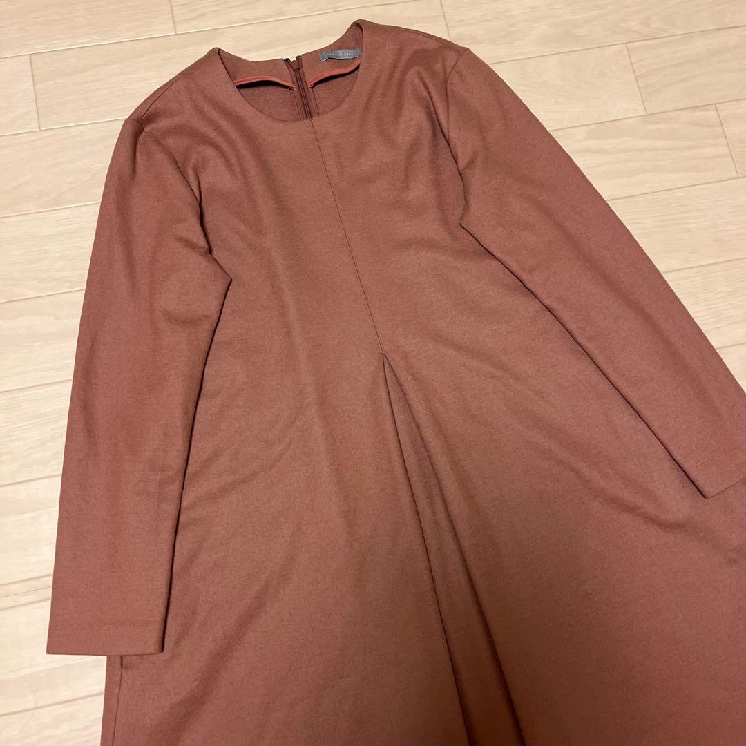 【最終価格】セオリーリュクス　ウールロングワンピース　定価62,000円