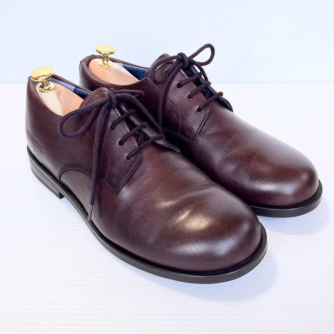 廃盤モデル✨ BIRKENSTOCK ダレン プレーントゥシューズ 26 茶