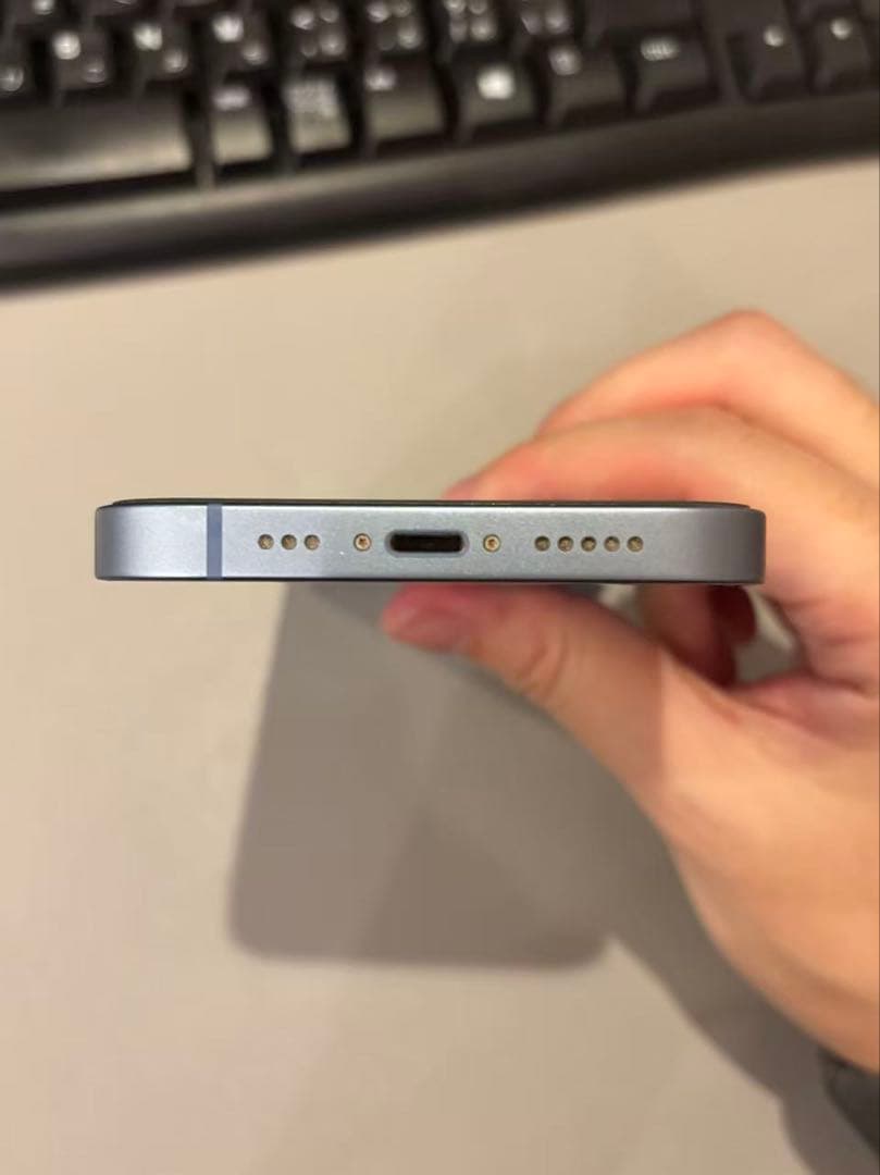 iphone 14 ブルー256GB SIMフリー 本体のみ 箱あり