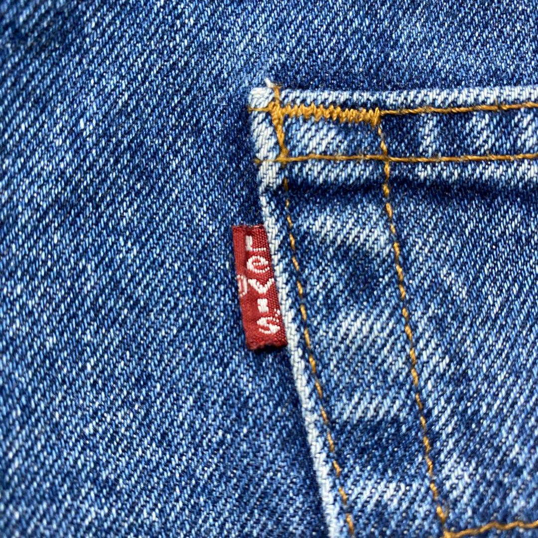 【W40 L36】Levis 501 リーバイス　ボタンフライ　縦落ち　デニム