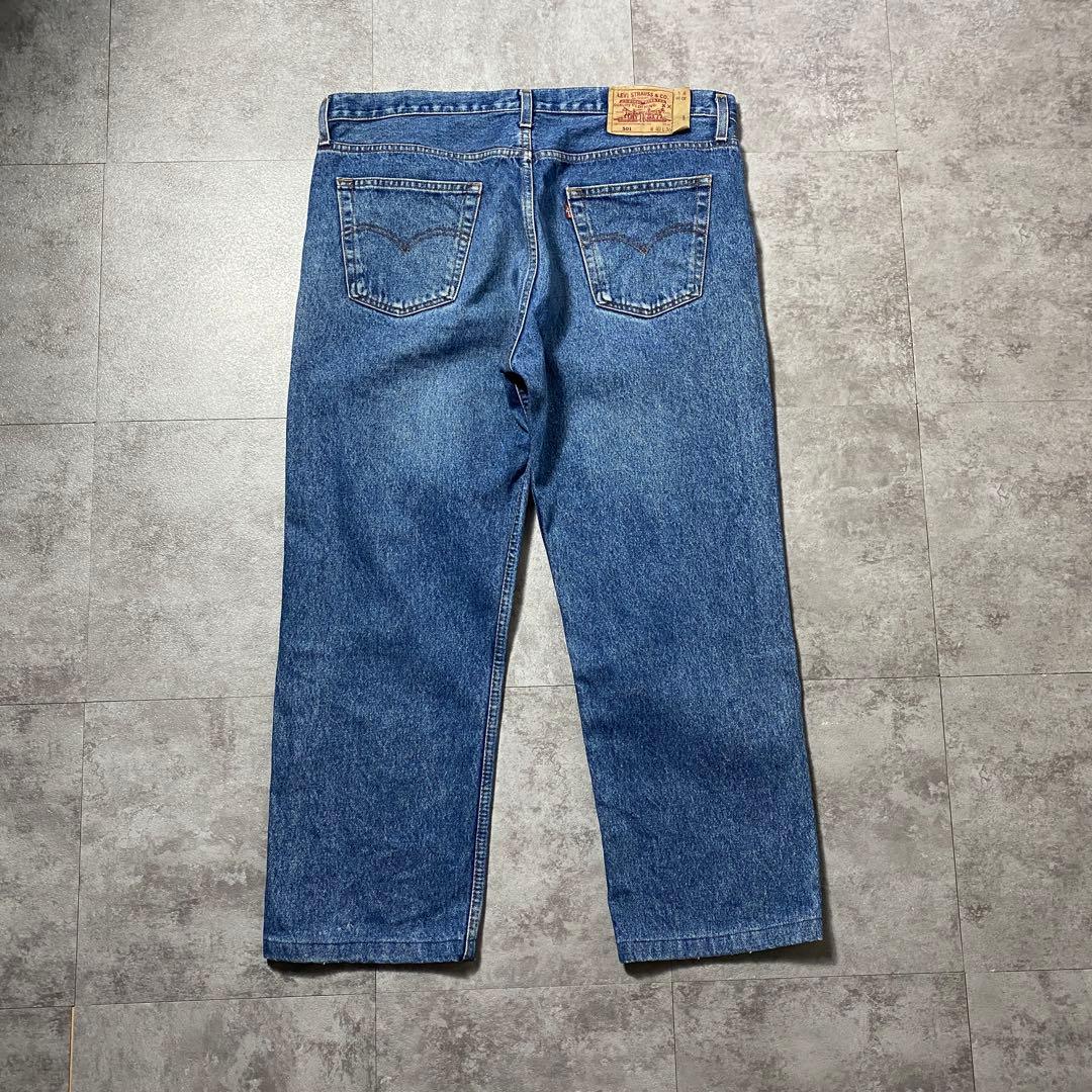 【W40 L36】Levis 501 リーバイス　ボタンフライ　縦落ち　デニム