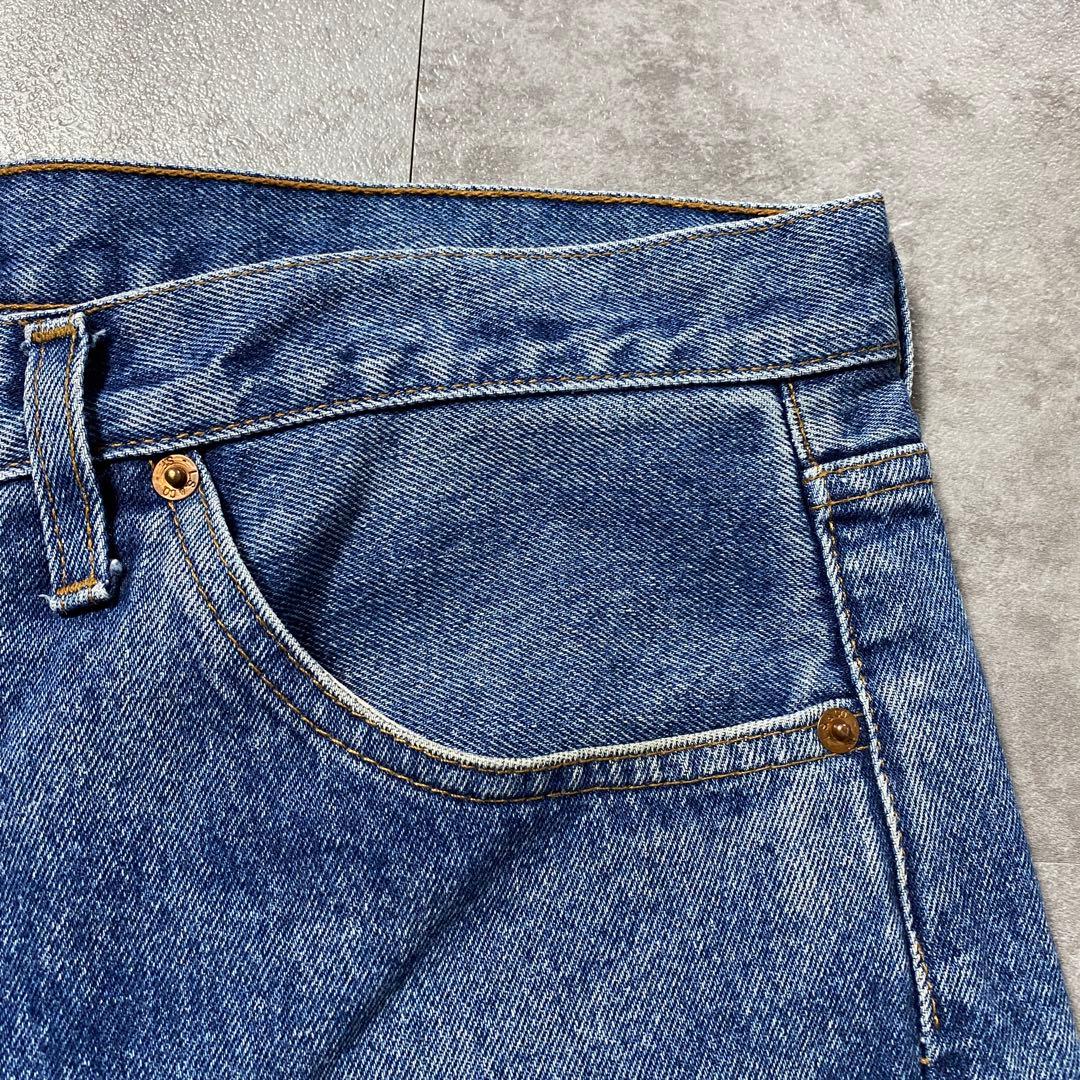 【W40 L36】Levis 501 リーバイス　ボタンフライ　縦落ち　デニム
