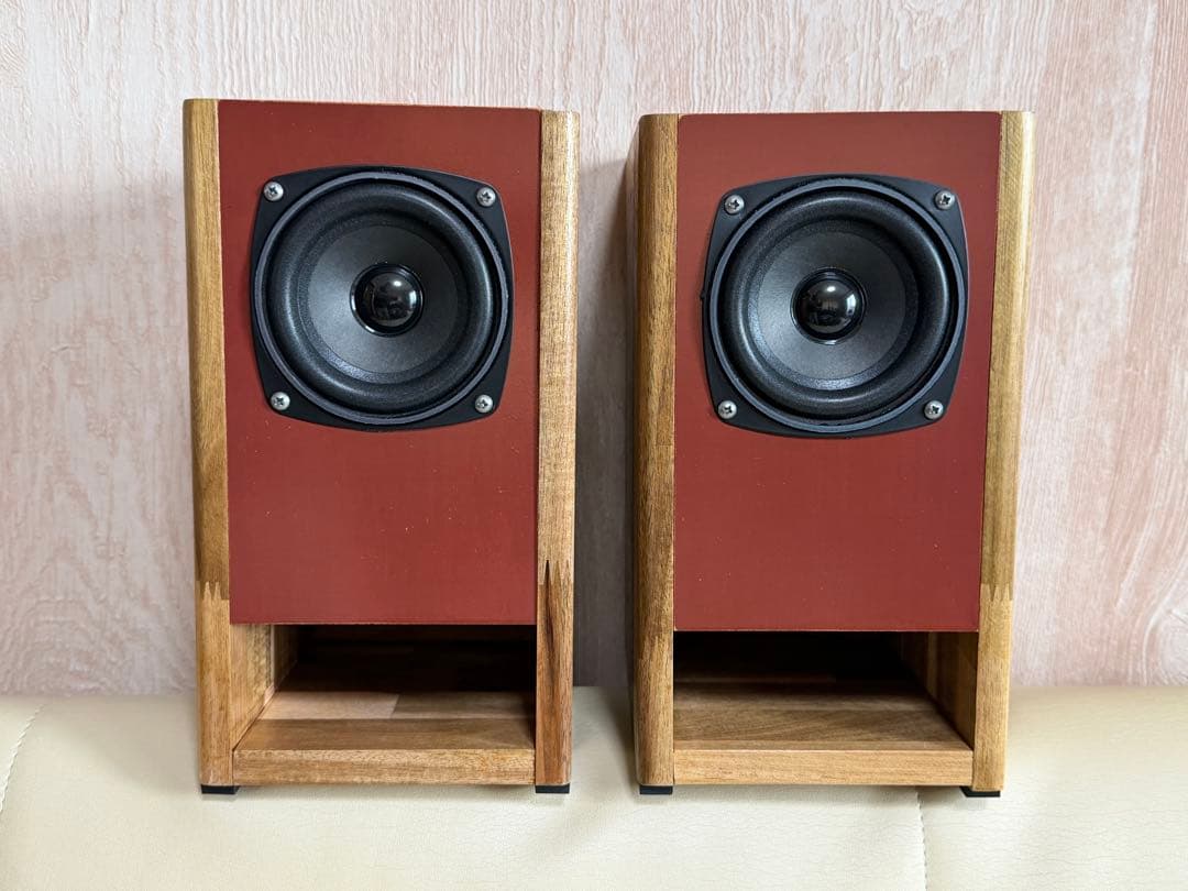 NFJ社P1000K互換10cmフルレンジ使用 バックロードホーンSP（ペア）