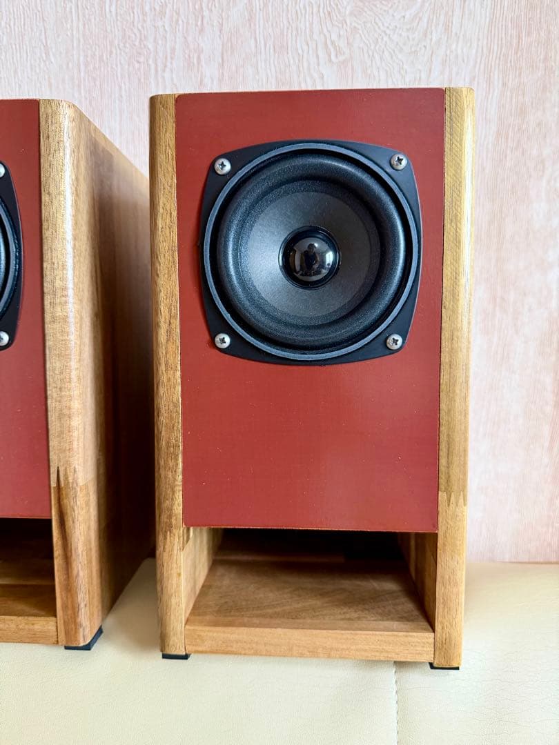 NFJ社P1000K互換10cmフルレンジ使用 バックロードホーンSP（ペア）