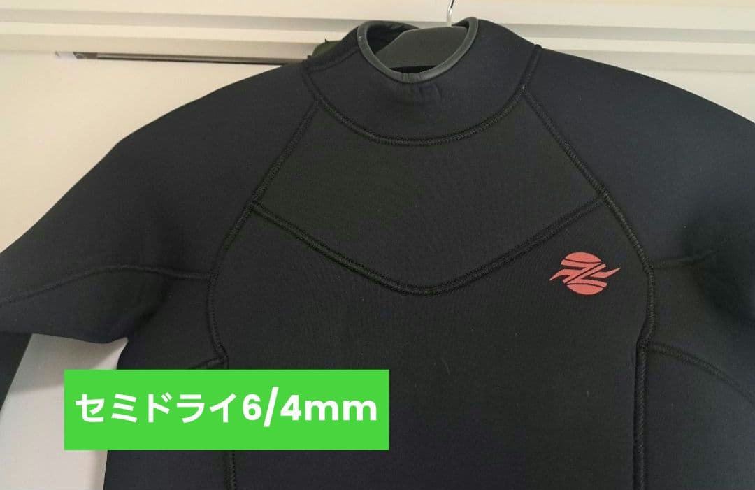 セミドライウェットスーツ　ジーク　レディース