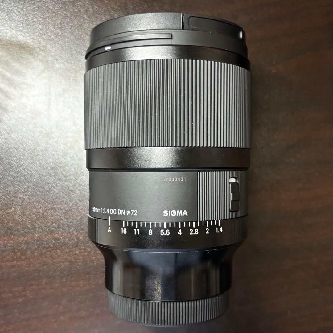 【美品】ソニー用 SIGMA 50mm F1.4 DG DN Art
