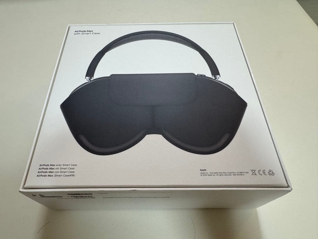 AirPods Max スペースグレー 本体 スマートケース付き