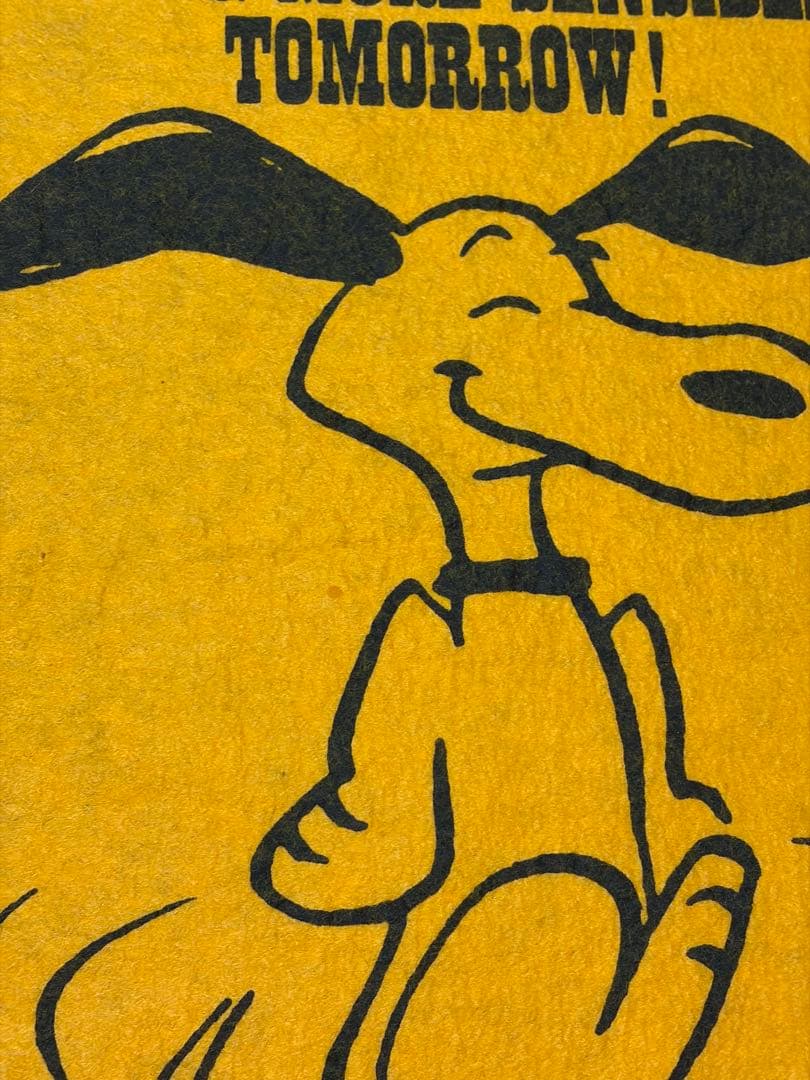 60s スヌーピー ヴィンテージ ペナント タペストリー