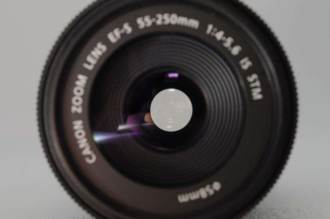 ☆新品級②☆ Canon EF-S 55-250mm f4-5.6 IS STM