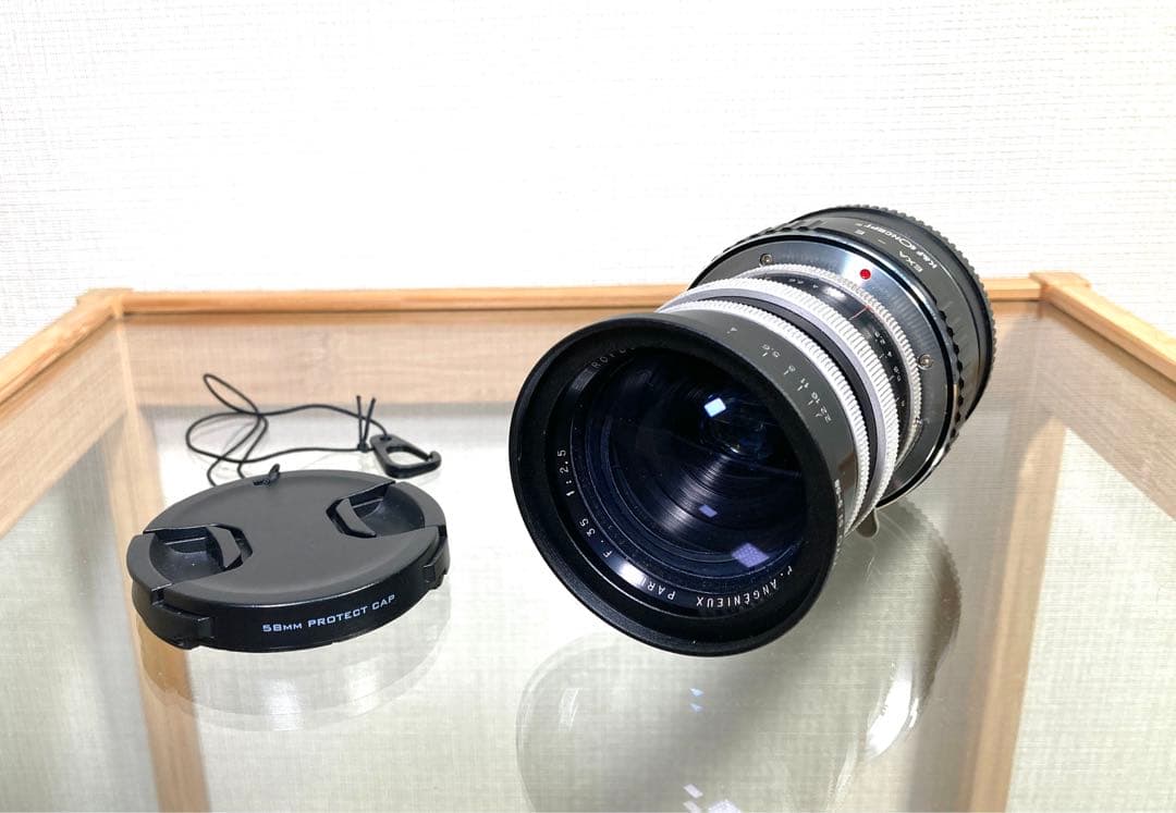 P.ANGENIEUX R1 35mm F2.5 Eマウントアダプター付